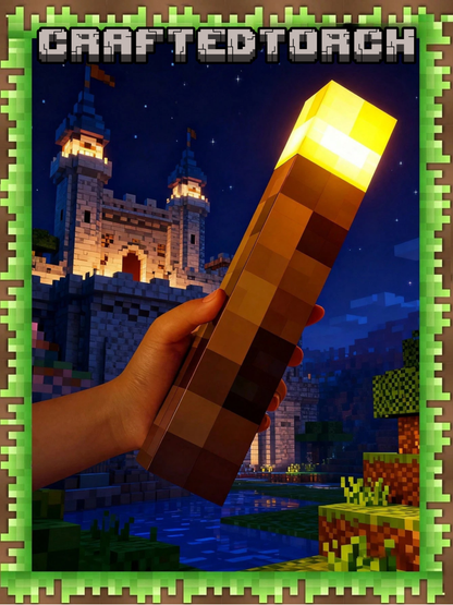 Gamer torch with lighting