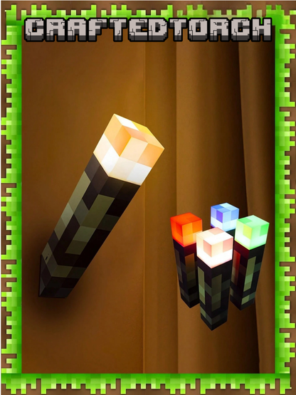 Gamer torch with lighting